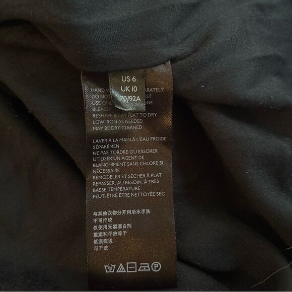 Free People Mini Dress 6/Small Boho Floral Long Sleeve Feminine Cottagecore Cute - Picture 7 of 16